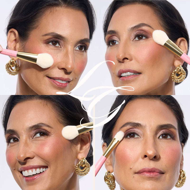 Dual-Ended Cheek + Eye Brush