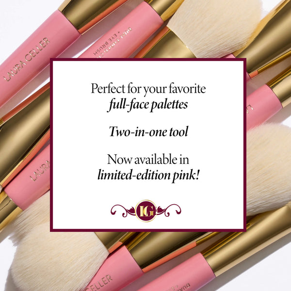 Dual-Ended Cheek + Eye Brush