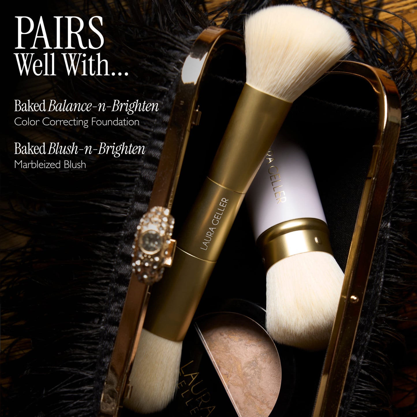 Face It All 2PC Face Brush Set pairs well with