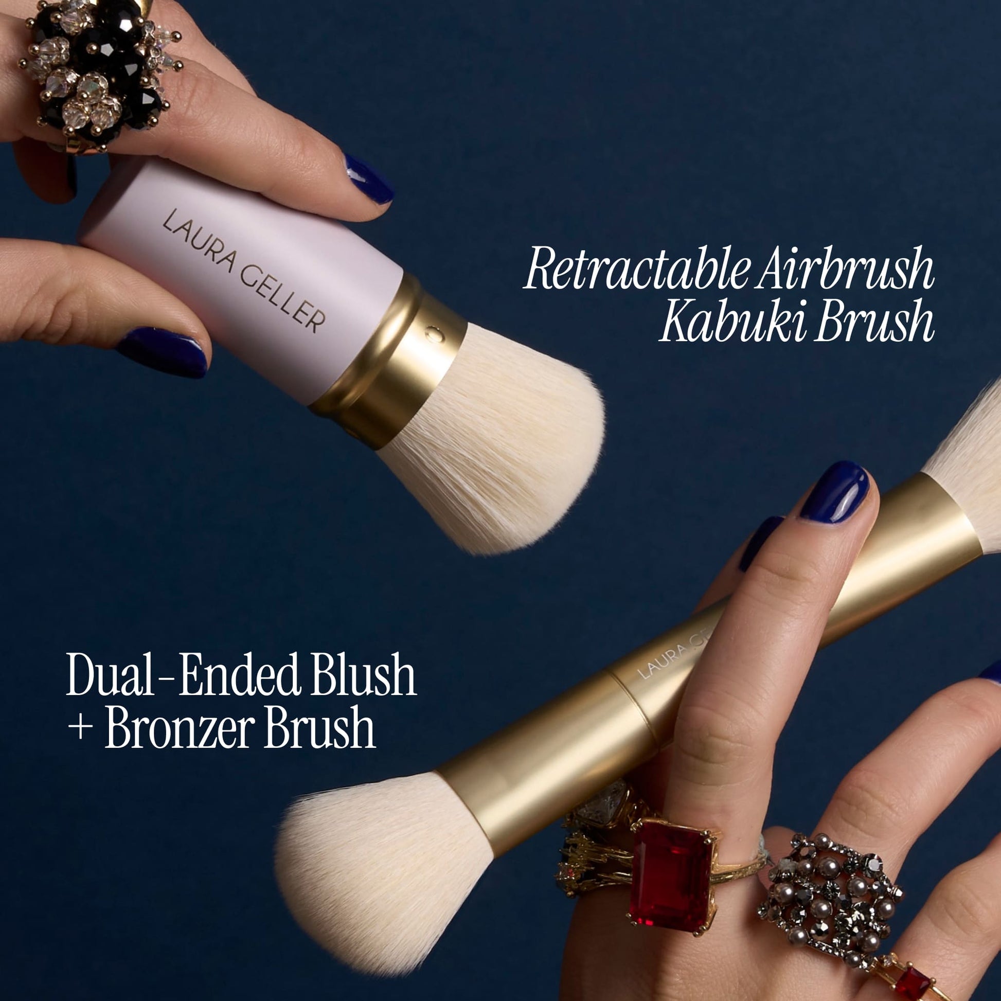 Face It All 2PC Face Brush Set whats included