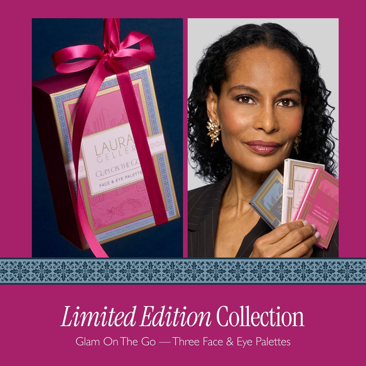 Glam on the Go Face + Eye Palette limited edition