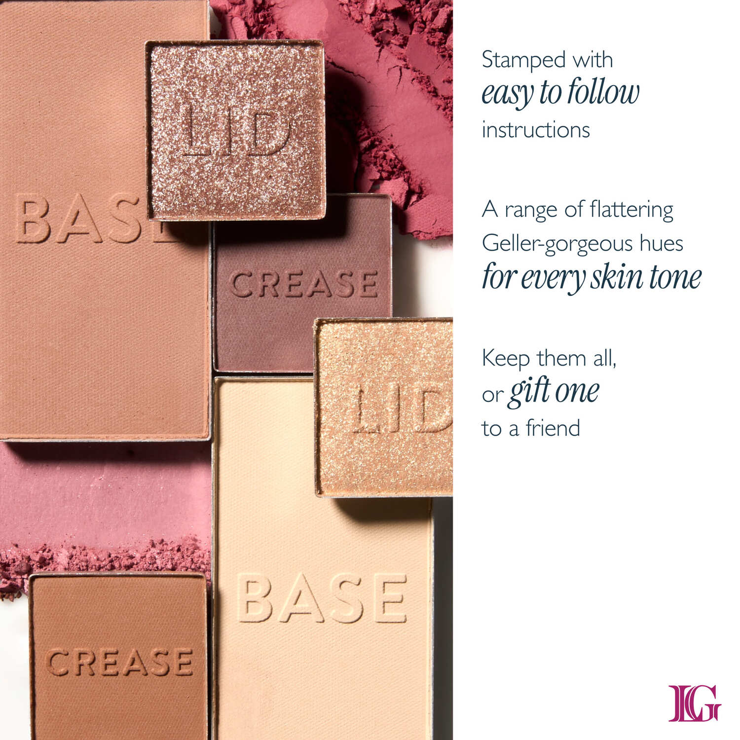 Glam on the Go Face + Eye Palette benefits