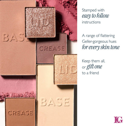 Glam on the Go Face + Eye Palette benefits