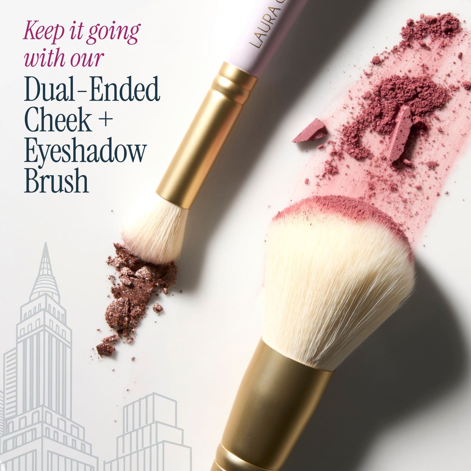 Glam on the Go Face + Eye Palette pairs well with