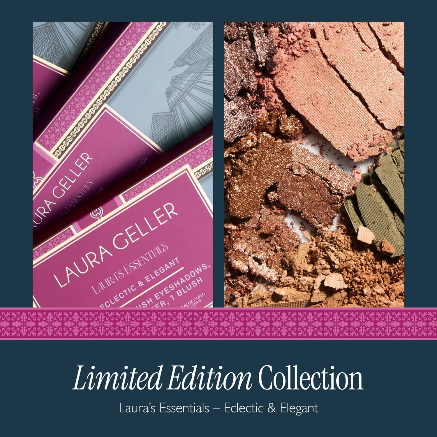 Laura's Essentials Eclectic & Elegant, Eye + Face Palette – Laura