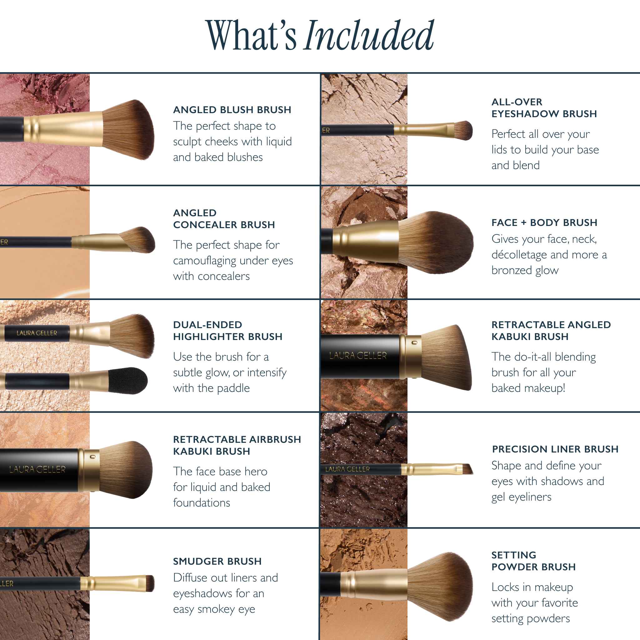 The Brush Vault whats included