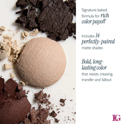 The Delectables Baked Eyeshadows Madison Ave. Mattes - benefits