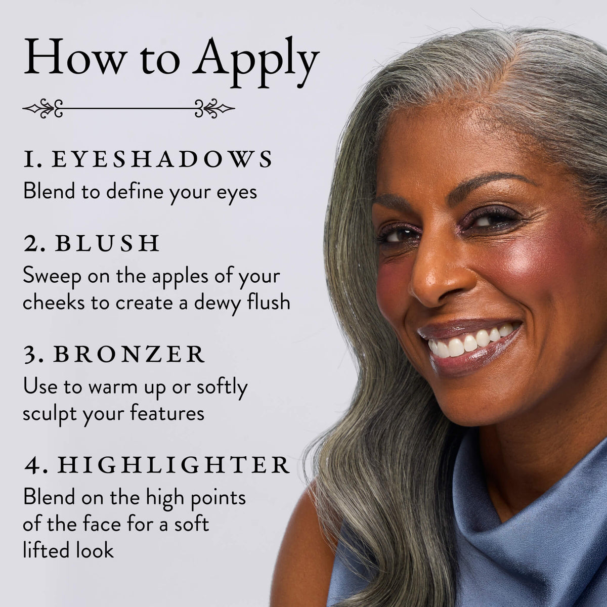 The Confectionary Face + Eye Palette how to apply