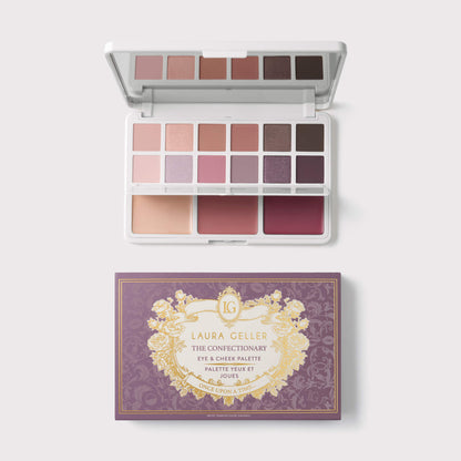 The Confectionary Face + Eye Palette soldier