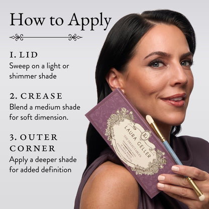 The Delectables 14-Well Baked Eyeshadow Palette - Hearthside Hues how to apply