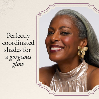 True to Form Eye & Cheek Palette perfectly coordinated shades for a gorgeous glow