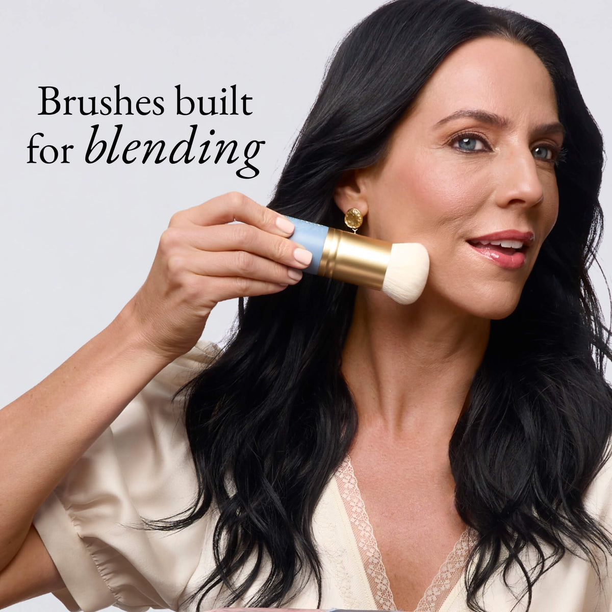 Blend Right In 2PC Brush Set brushes built for blending