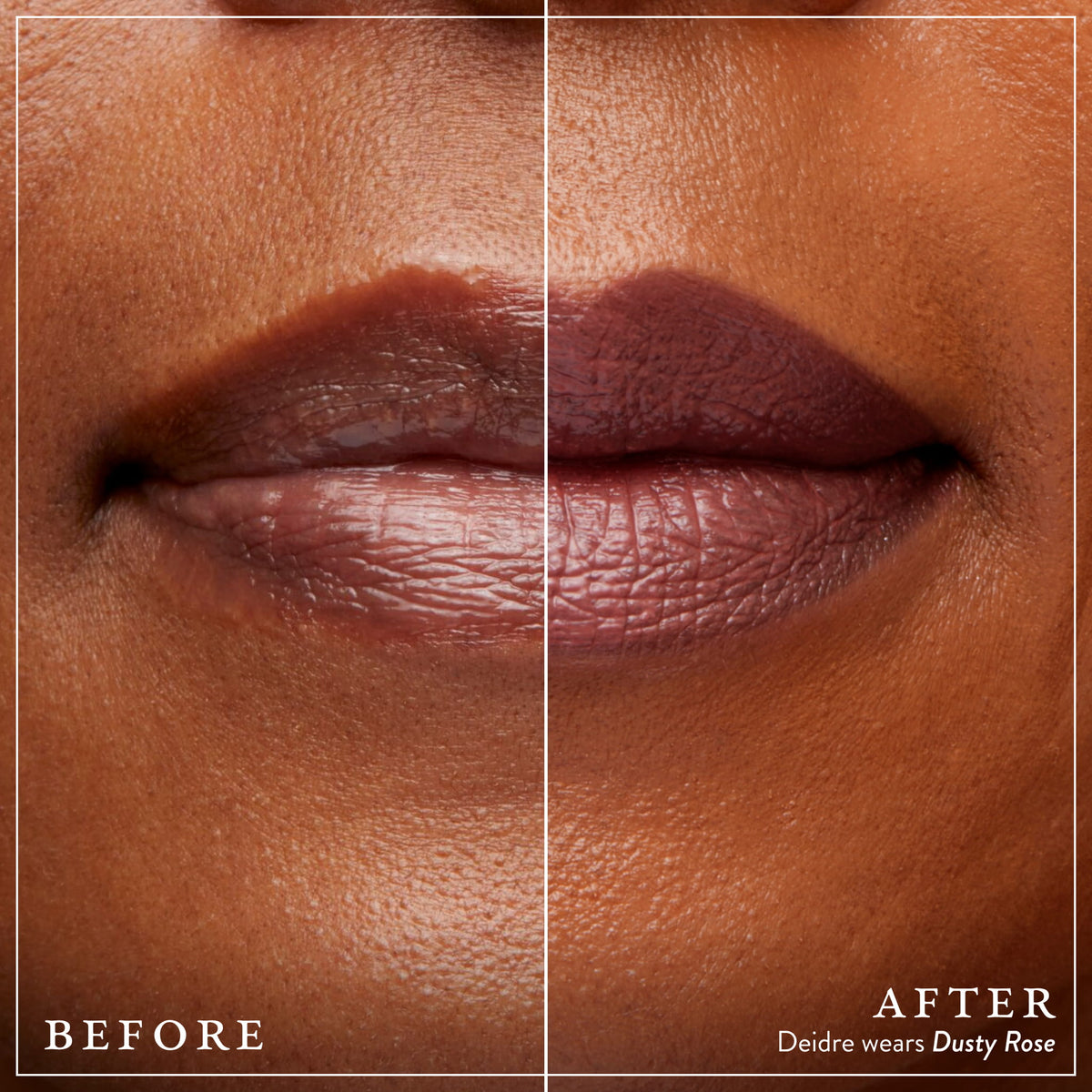 Italian Marble Lipstick Duo deep model B&A