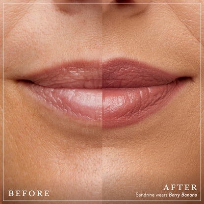 Italian Marble Lipstick Duo light model B&A