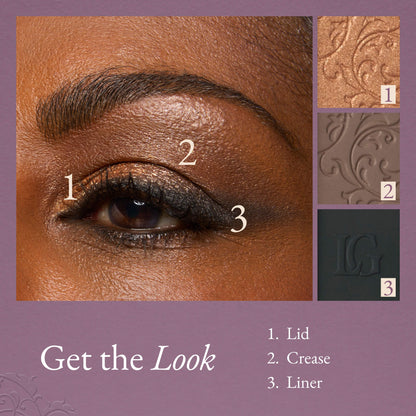 RSVP Full Face Palette: The Royal Invite get the look eye macro 