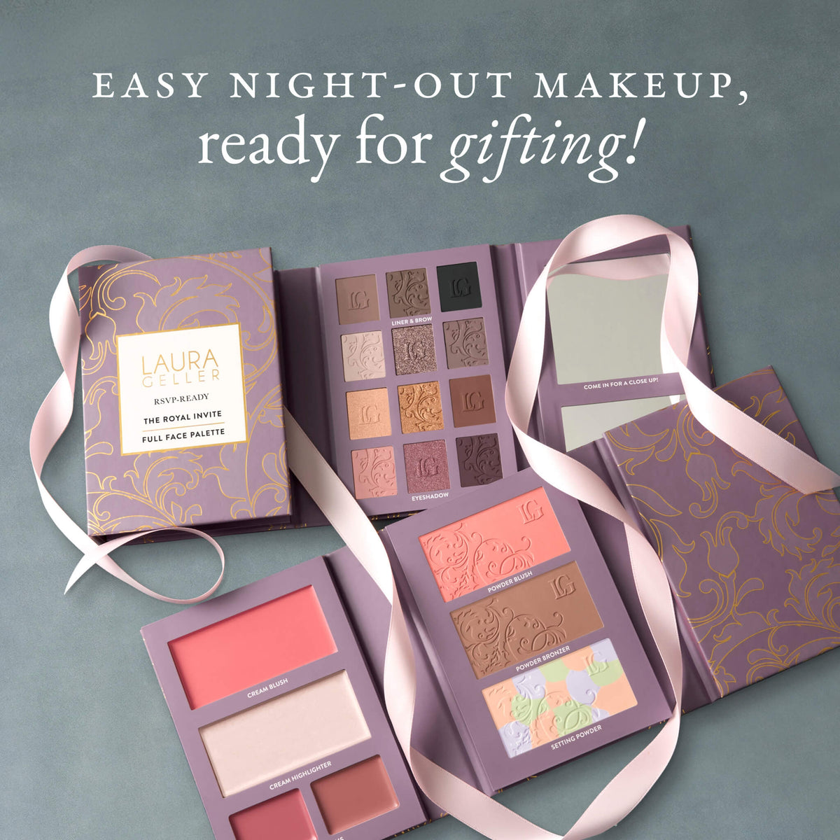 RSVP Full Face Palette: The Royal Invite easy night out makeup, ready for gifting 
