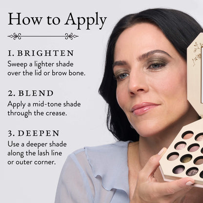 Ultimate Palette Artisan’s Archive 25 Baked Eyeshadows how to apply