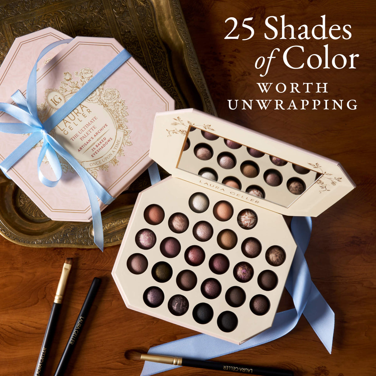 Ultimate Palette Artisan’s Archive 25 Baked Eyeshadows 25 shades of color worth unwrapping