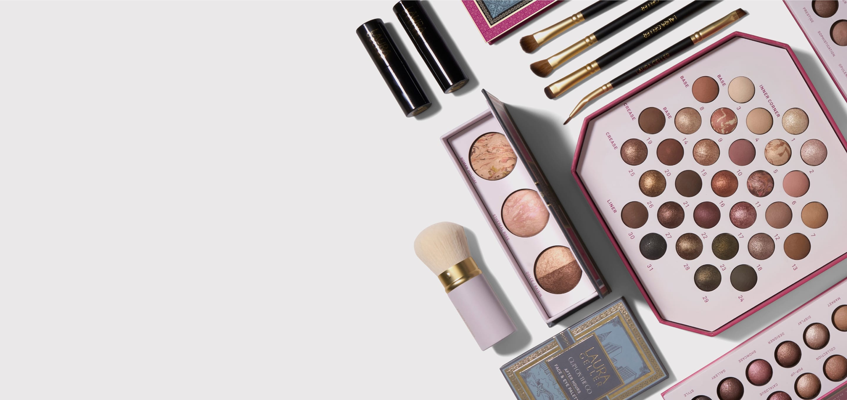 Homepage banner, Holiday Palette Desktop