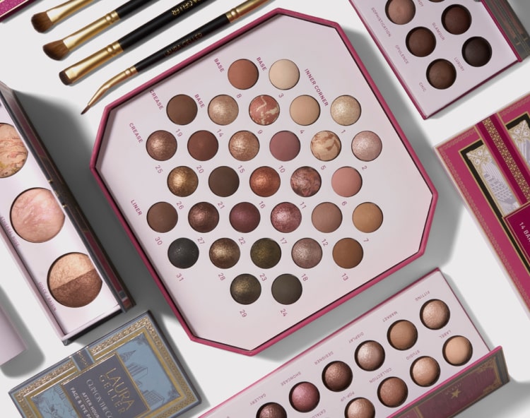 Homepage banner, Holiday Palette Mobile