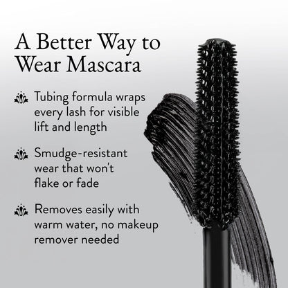 Long-n-Lifted Tubing Mascara Ornament a better way to wear mascara product benefits 