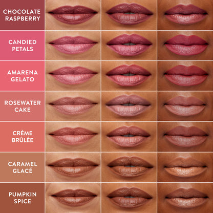 Iconic Baked Sculpting Lipstick shade chart all models
