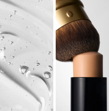 Instant Enhancer Foundation Stick and brush 