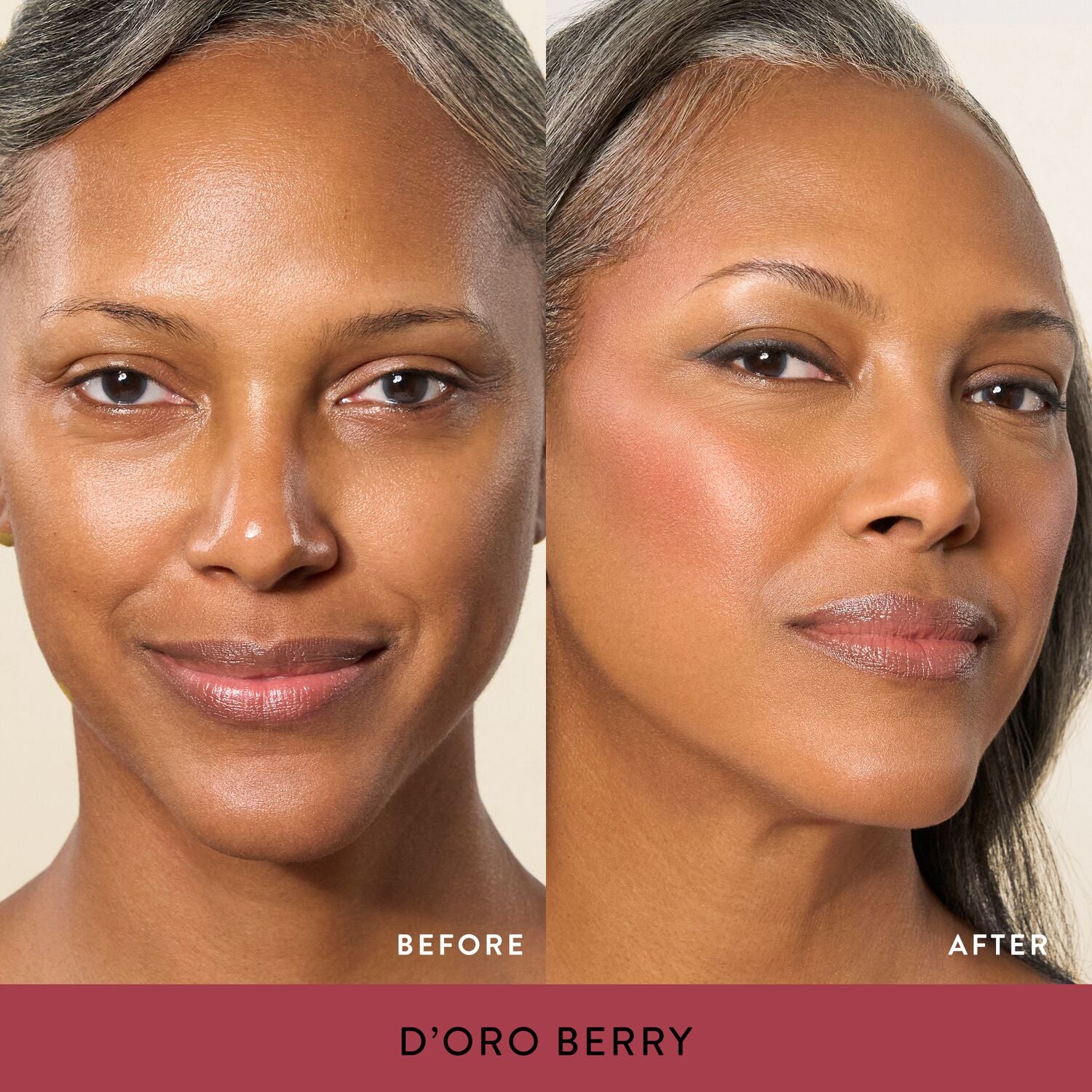 Italian Marble Blush Stick model B&A in D'oro Berry 