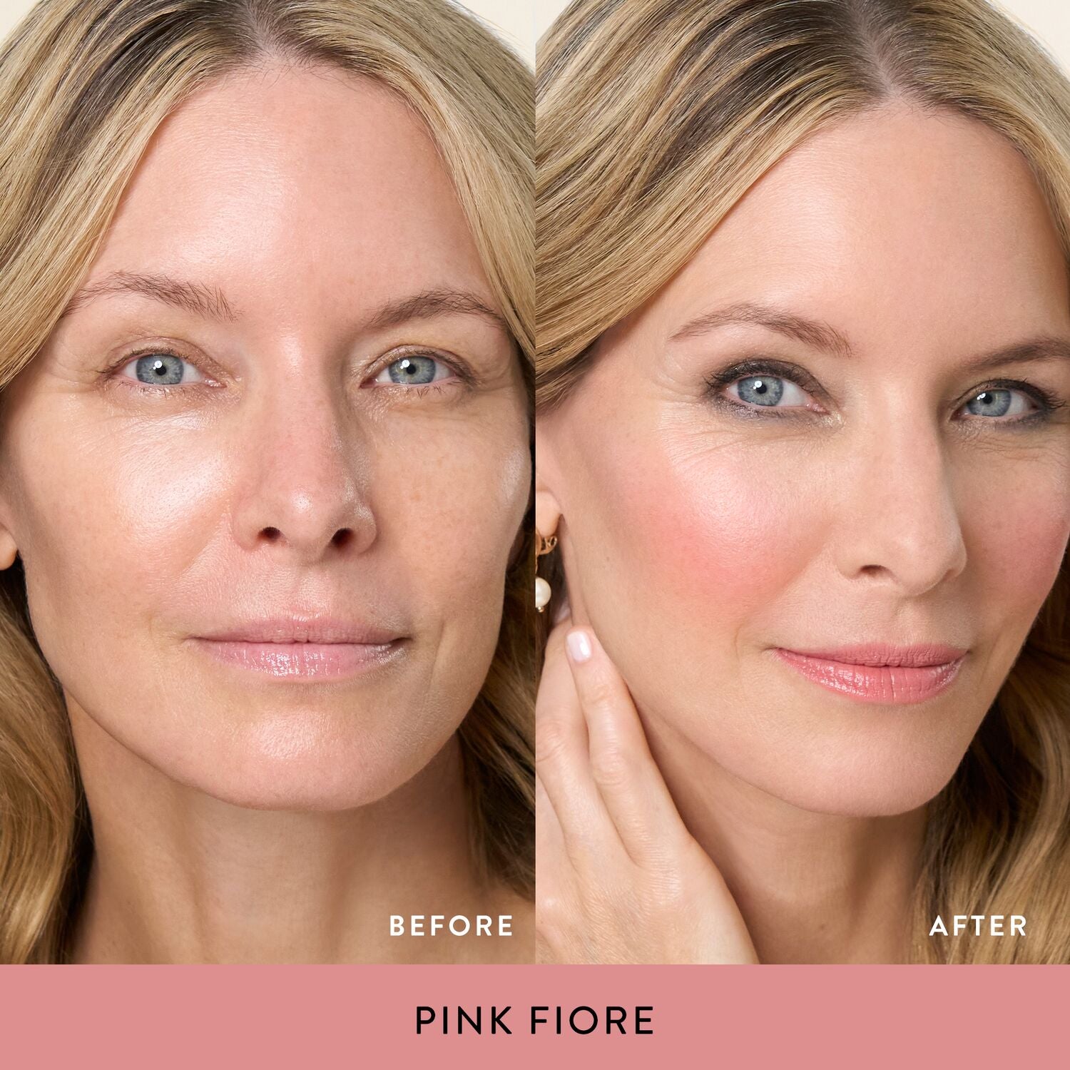 Italian Marble Blush Stick model B&A in Pink Fiore