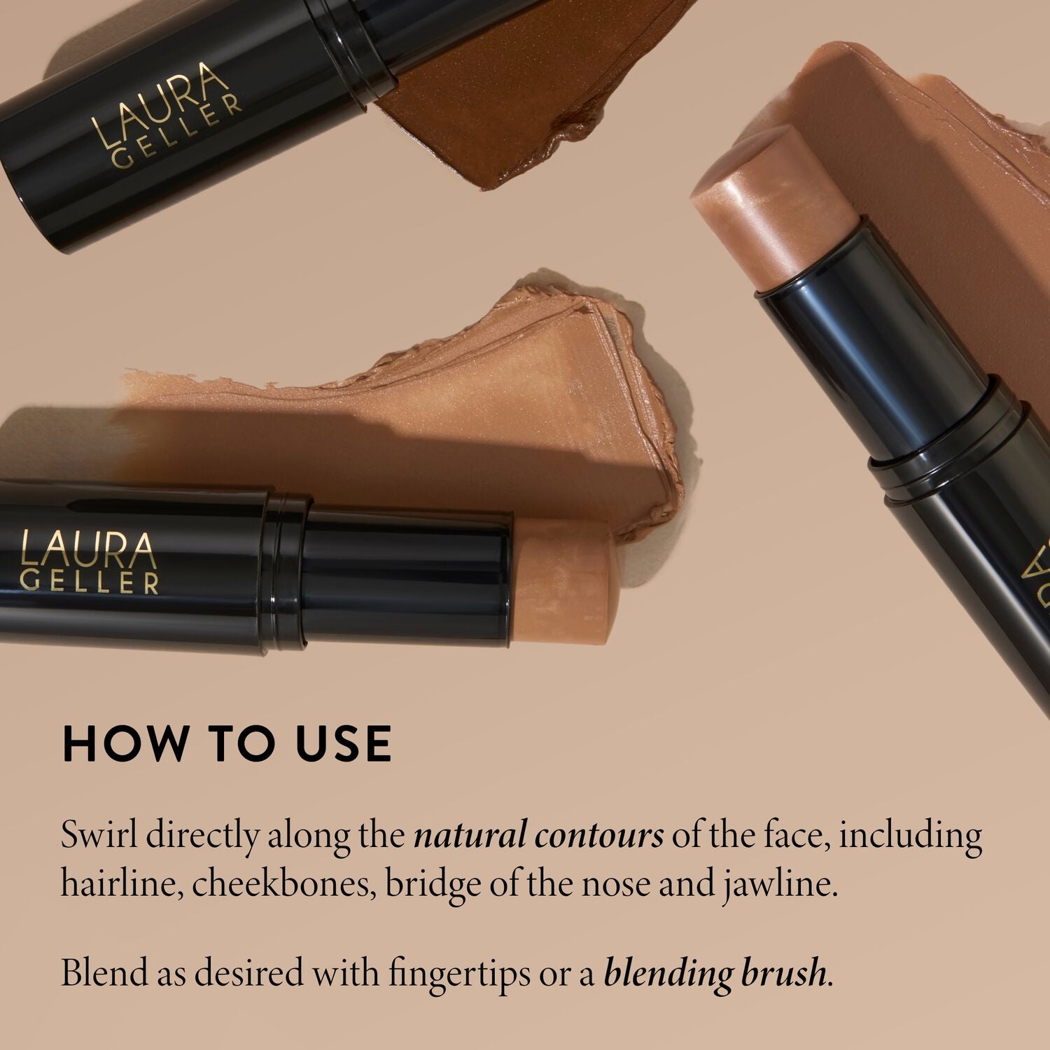 Italian Marble Bronzer Stick how to apply