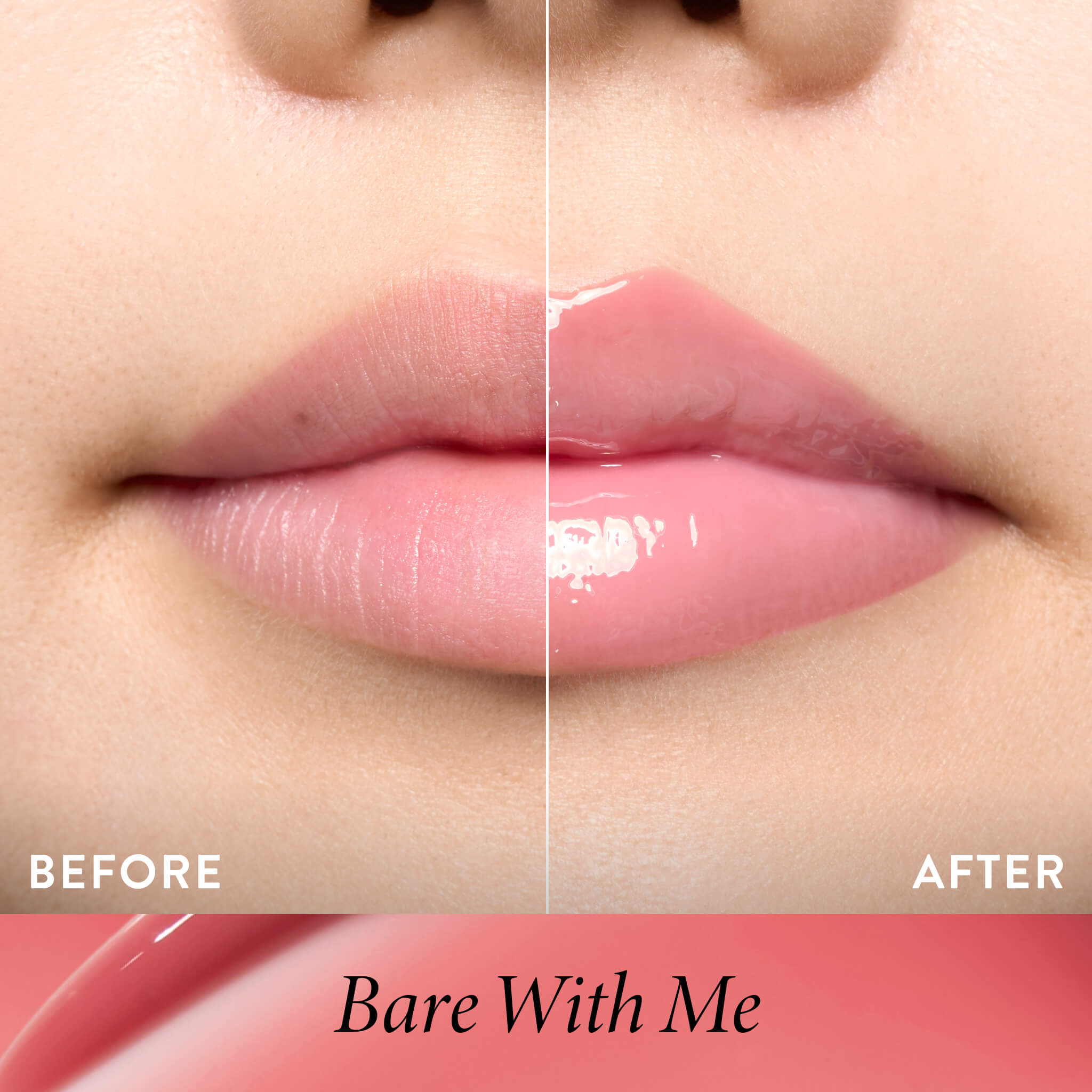 Jelly Balm Smooth Shine Lip Gloss bare with me BA bare with me 
