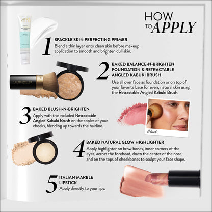 Cult Classics Full Face Kit (6 PC) how to apply