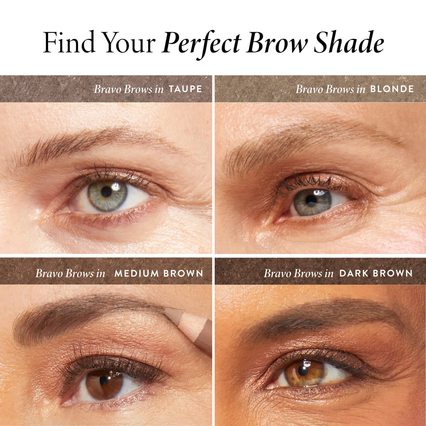 Laura’s 3 E’s: Eyebrows, Eyelash & Eyeliner Kit - brow grid