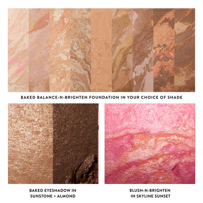 Love at First Brighten Makeup Kit (4PC) - texture