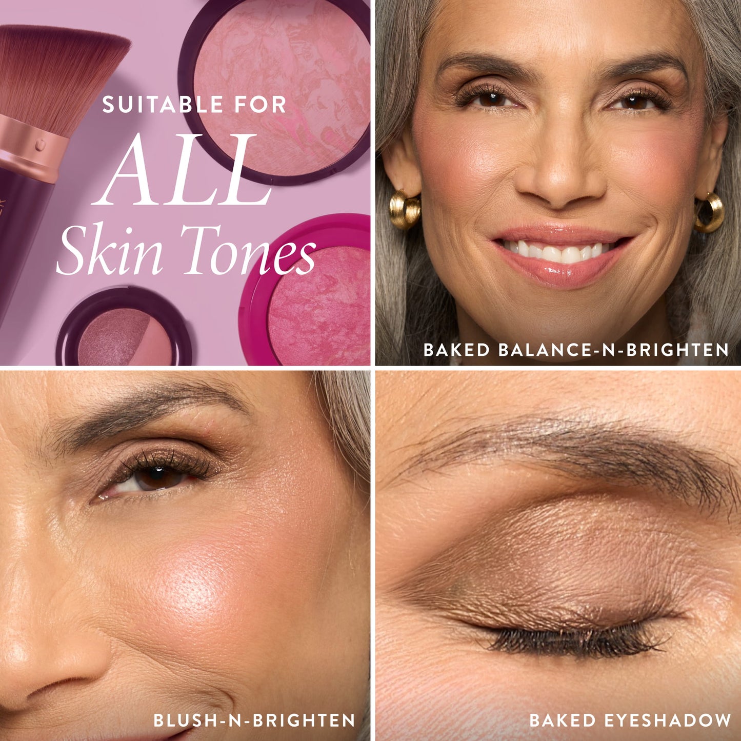 Love at First Brighten Makeup Kit (4PC) model grid