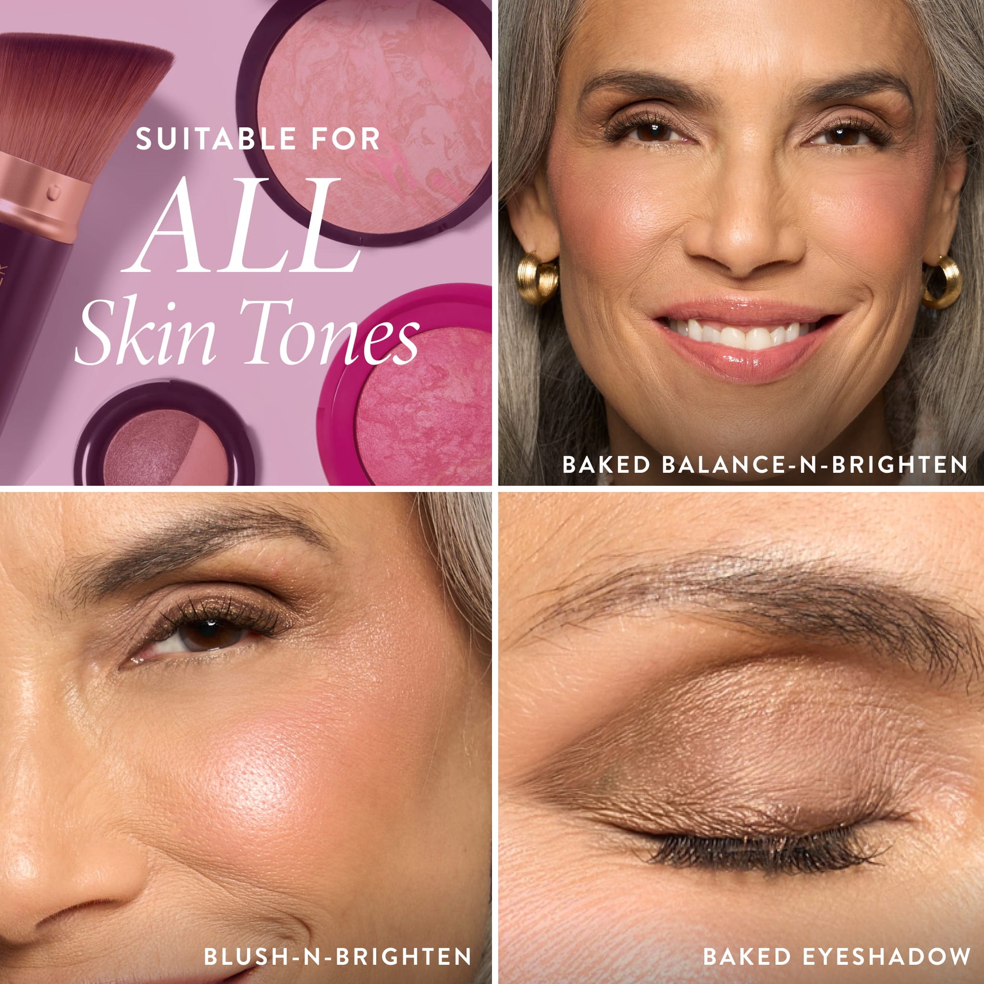 Love at First Brighten Makeup Kit (4PC) model grid