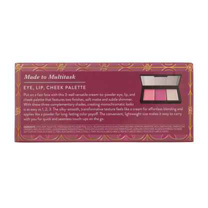 Eye, Lip, Cheek Palette: You Look Mauvelous - packaging back