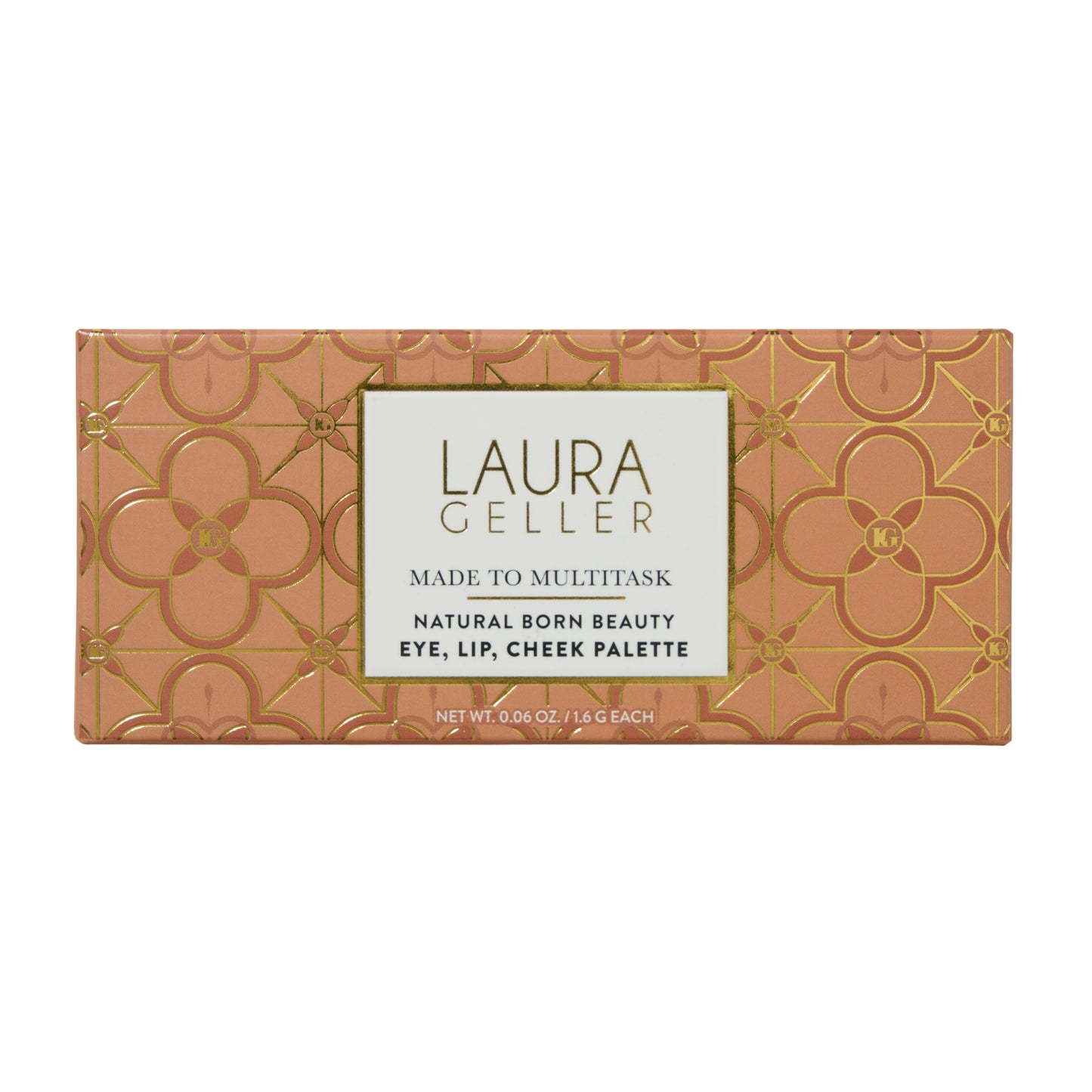 Eye, Lip, Cheek Palette:  Natural Born Beauty - packaging front