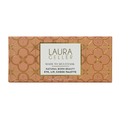 Eye, Lip, Cheek Palette:  Natural Born Beauty - packaging front