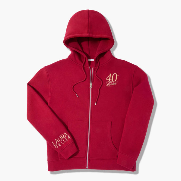 The 40+ Club Zip-Up Sweatshirt Soldier