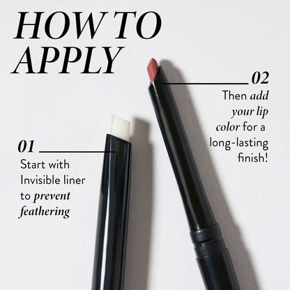 Modern Classic Invisible Color Locking Lip Liner how to apply