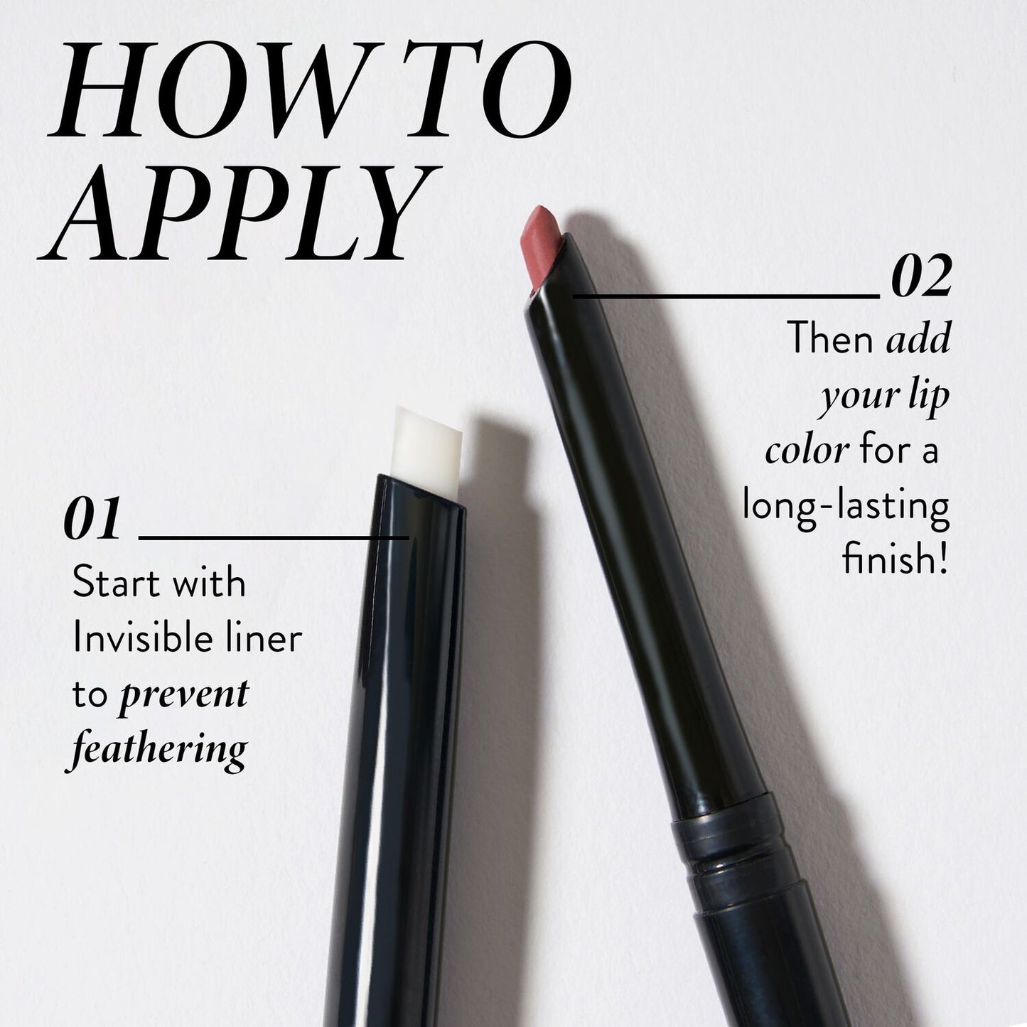 Modern Classic Waterproof Lip Liner how to apply