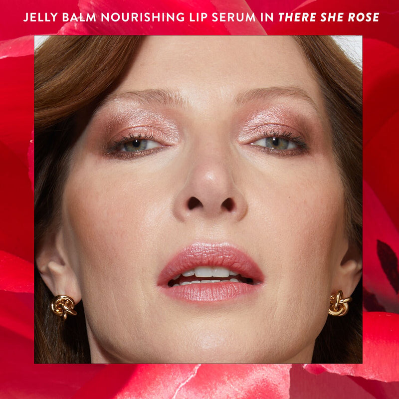 Laura Geller Serum Staples Smooth Blush and Lip Duo jelly Balm in The She Rose