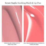Laura Geller Serum Staples Smooth Blush and Lip Duo TExture
