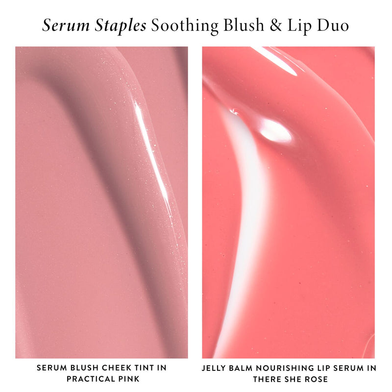 Laura Geller Serum Staples Smooth Blush and Lip Duo TExture
