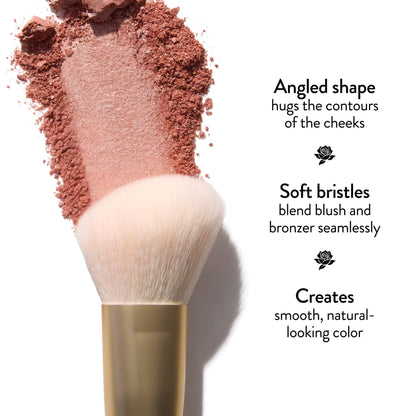 Angled Blush Brush Limited Edition product benefit