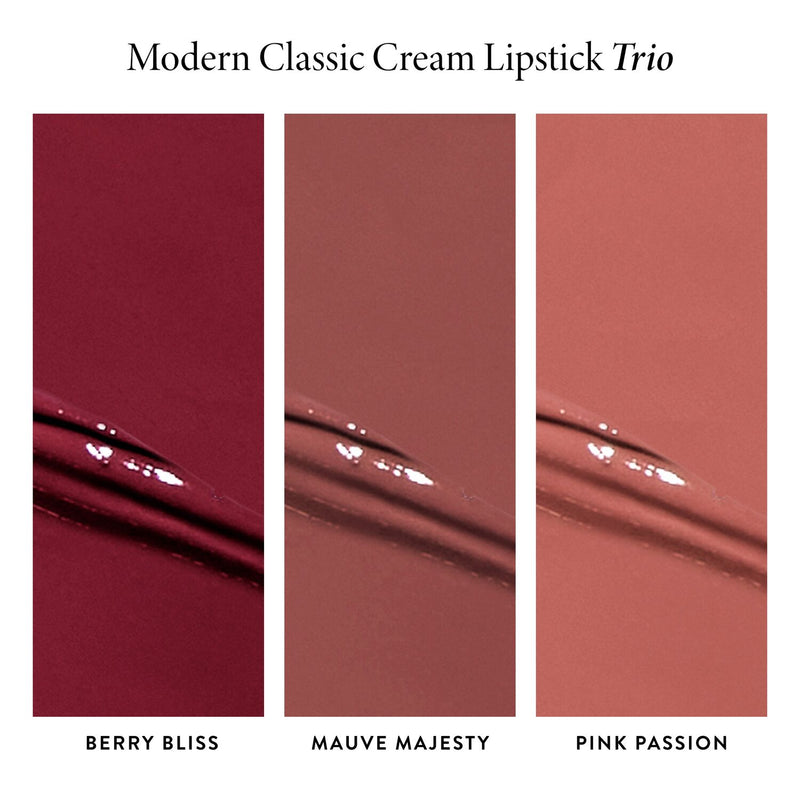 Modern Classic Cream Lipstick Trio