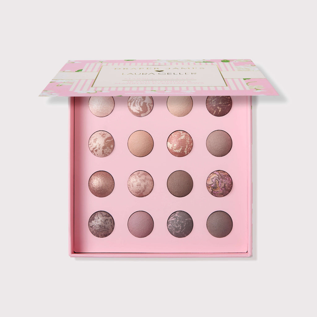 Marble-ous Eyes 16-Pan Eyeshadow Palette | Laura Geller Beauty