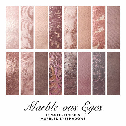Marble-ous Eyes 16 Multi-Finish & Marbled Eyeshadows texture