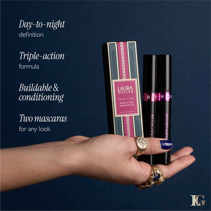 Night-N-Day Magnifying Mascara Kit benefits